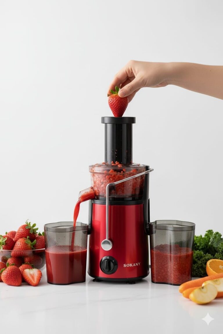 Sokany SK-4001 800W Electric Juicer