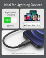 ⁦كابل من أنكر بطول 914.4 مليمتر نوع USB متوافق مع السمارت فون⁩ - الصورة ⁦4⁩