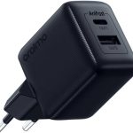 شاحن من أورايمو بتقنية USB، متوافق مع آيفون 15/14/13/12 وجالاكسي وبيكسل وآيباد، بمنفذين