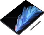 ⁦لاب توب اومني بوك الترا فليب 14-fh0015ne بمعالج انتل كور الترا 7 258V وشاشة لمس 3K 14 بوصة وهارد SSD 1 TB وذاكرة رام 32 GB LPDDR5X وبطاقة رسومات انتل ارك وويندوز 11 هوم، أزرق اتموسفيري من اتش بي⁩ - الصورة ⁦2⁩