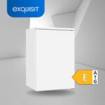 ⁦ثلاجة غرفة كاملة بتصميم وحدة قائمة KS16-V-070E بلون أبيض مع تحكم يدوي في درجة الحرارة بمفصل باب قابل للتغيير من اككويزيت مع سعة تبريد صافية: 133 ل، EEK: E، أبيض⁩ - الصورة ⁦2⁩
