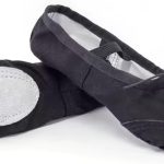 باليرينا من القماش الكتاني بنعل جلدي مسطح للرقص للاطفال الصغاراليوغا الباليه للراقصات ، للفتيات ( Multicolour )