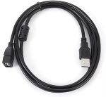 كابل وصلة USB ذكر إلى أنثى سلك تمديد نوع ايه لنقل البيانات من اكسون بطول 1.5 متر موديل X1140، لوحة مفاتيح