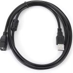 كابل وصلة USB ذكر إلى أنثى سلك تمديد نوع ايه لنقل البيانات من اكسون بطول 1.5 متر موديل X1140، لوحة مفاتيح