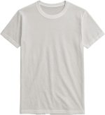 ⁦Cesar Mens Men's white cotton half-sleeve undershirt Men's white cotton half-sleeve undershirt⁩ - الصورة ⁦3⁩