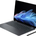 لاب توب اومني بوك الترا فليب 14-fh0015ne بمعالج انتل كور الترا 7 258V وشاشة لمس 3K 14 بوصة وهارد SSD 1 TB وذاكرة رام 32 GB LPDDR5X وبطاقة رسومات انتل ارك وويندوز 11 هوم، أزرق اتموسفيري من اتش بي