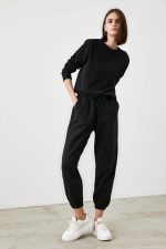 ⁦ترنديول بنطلون رياضي محبوك بجيب مريح للنساء من ثيسالونيكي TWOAW21EA0168⁩ - الصورة ⁦8⁩