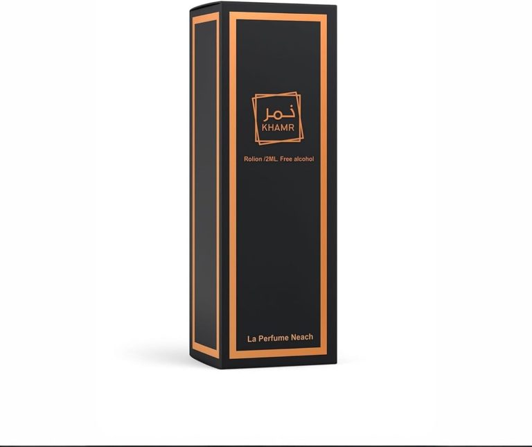 عطر خمر رول أون 12 مل، للجنسين، عطر طبيعي مركز خالٍ من الكحول، مستوحى من عطر خمرة الأصلي، ثبات وفوحان يدوم طويلاً، من لا-بيرفيوم نيتش