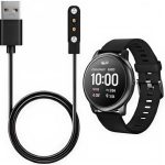 Top Prime Magnetic Charging Cable for Smartwatches, Compatible with OSW-16, OSW-16P, OSW-22N, 4mm Charging Port, Black