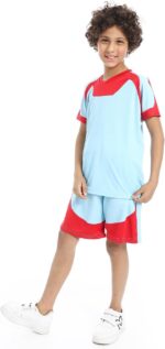 ⁦CAESAR Boys BoysSport T-Shirt With Short Set BoysSport T-Shirt With Short Set⁩ - الصورة ⁦2⁩
