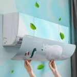 ⁦موزع هواء للتكييف أثناء النوم – تصميم أنيق لتوزيع الهواء بالتساوي، يمنع التكسير، سهل التركيب، مثالي لغرف النوم والمعيشة N⁩ - الصورة ⁦2⁩
