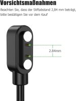 شاحن من دل3 موبيلك بتقنية USB، متوافق مع الساعات الذكية ميبرو لايت 2 وميبرو T1 وميبرو اير وميبرو C2/C3، بمنفذ واحد - الصورة 3