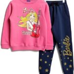 Barbie Guitar Cotton Fleece Sweatsuit of Sweatshirt & Sweatpant