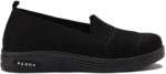 ⁦grinta womens GHSA363-Black Loafer⁩ - الصورة ⁦2⁩