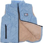 ⁦Boy'S Waterproof Vest With A Hood, Zippered Pockets, And A Fleece Lining⁩ - الصورة ⁦2⁩