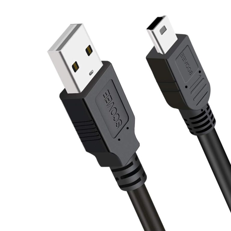 كابل USB من سكوفي بطول 3 قدم متوافق مع أجهزة بلايستيشن