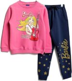 Barbie Guitar Cotton Fleece Sweatsuit of Sweatshirt & Sweatpant - الصورة 2