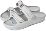 ⁦Onda Women Scootch Double Strip Slipper Grey, 41 EU⁩ - الصورة ⁦4⁩