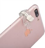 ⁦Other PUBG S4 Mobile Gamepad Trigger Game Fire Button Phone Sensitive Shoot Aim Key, Transparent USB Smartphone Gaming Controller for Android IOS⁩ - الصورة ⁦4⁩