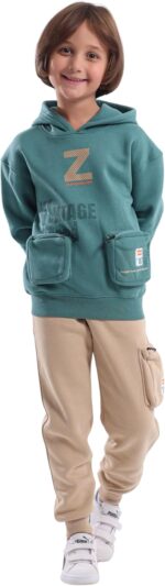 Zizo Winter tracksuit for kids made of two pieces (Vintage Z Set) -Size - الصورة 2