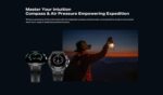 ⁦ساعة انفنيكس XWatch3GT- XW3GT الذكية: مقاومة للماء بتصنيف IP68، شاشة HD كبيرة للغاية 1.54 انش، 123 وضع رياضي، دعم مكالمات بلوتوث، مراقبة الصحة وتتبع اللياقة البدنية، سوارين، ضمان لمدة عام⁩ - الصورة ⁦8⁩