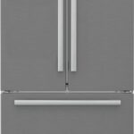 Beko Refrigerator 2 Doors and 2 Drawers - Digital Touch Screen - gross capacity : 605 L - Net capacity : 539 Liters - Inverter - NoFrost - GNE60500X