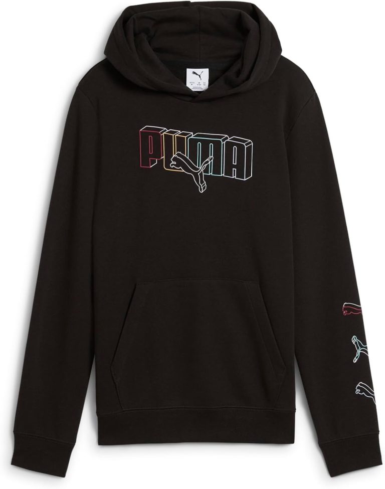 PUMA Boy's Ess Logo Lab Execution Hoodie Tr B Hoodies