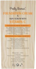 ⁦Foundation Cream & Skin Serum With Vitamin C-2⁩ - الصورة ⁦4⁩