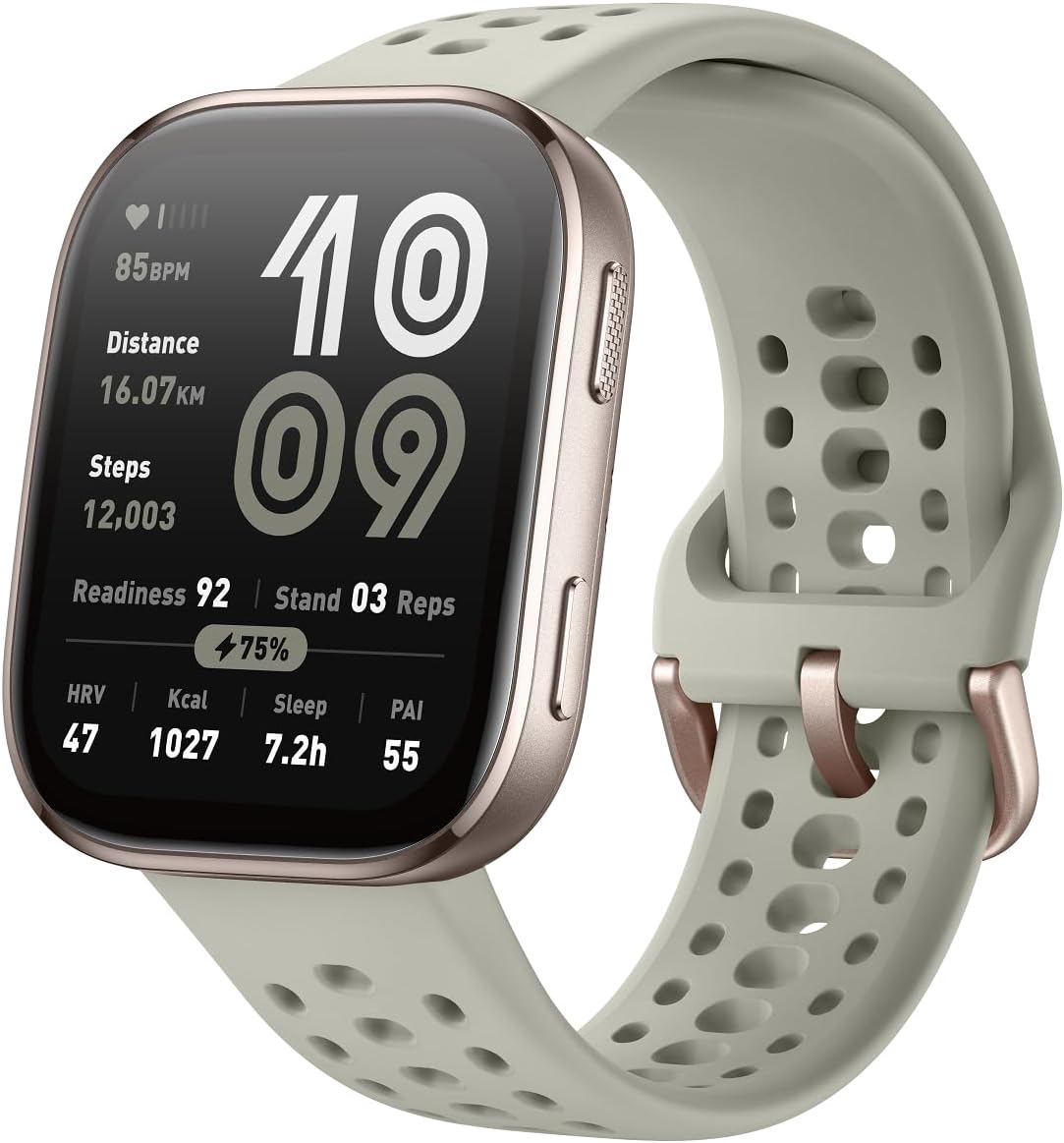 618Rd3bbPsL._AC_SL1500_.jpg Amazfit Bip 6 Smart Watch 46mm, 14 Day Battery, 1.97" AMOLED Display, GPS & Free Maps, AI, Bluetooth Call & Text, Health, Fitness & Sleep Tracker, 140+ Workout Modes, 5 ATM Water-Resistance, Stone