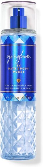 بخاخ معطر للجسم جينجهام فاين، رذاذ عطر ناعم برائحة منعشة للنساء من باث اند بودي وركس، 236 مل