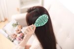 ⁦فرشاة شعر للنساء، فرشاة احترافية سريعة الجفاف لفك تشابك الشعر الرطب والجاف والمجعد والكثيف والطويل والمموج والتالف (برتقالي)⁩ - الصورة ⁦2⁩