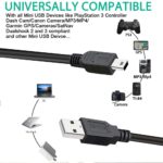 ⁦كابل USB من سكوفي بطول 3 قدم متوافق مع أجهزة بلايستيشن⁩ - الصورة ⁦5⁩
