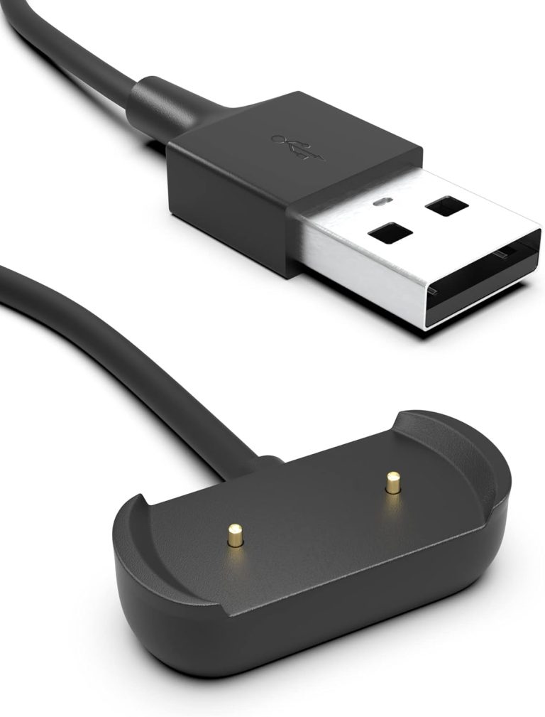 شاحن من سينواك بتقنية USB، متوافق مع ساعات امازفيت GTS وGTR وبيب، كابل شحن مغناطيسي
