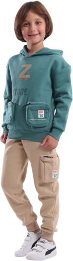 Zizo Winter tracksuit for kids made of two pieces (Vintage Z Set) -Size