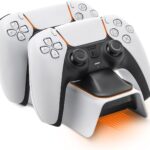 شاحن وحدة تحكم Playstation 5، قاعدة شحن لوحدة تحكم Playstation 5 من دوبي