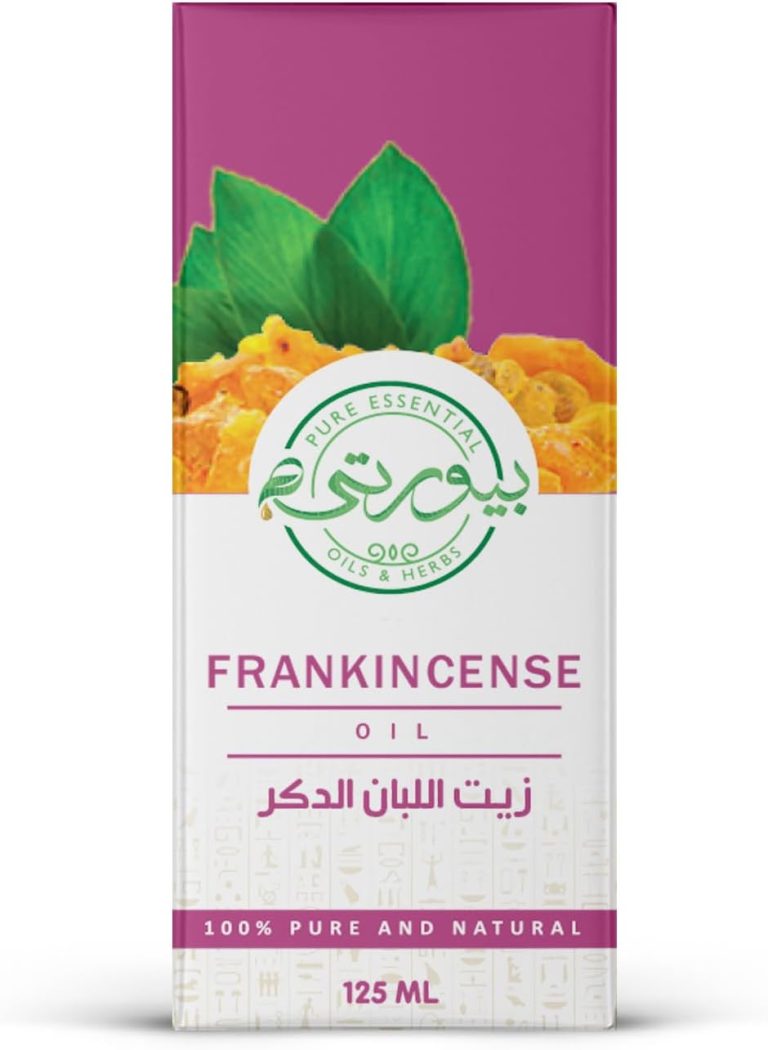 زيت اللبان الدكر من بيورتي عطري نقي وطبيعي 100% للاسترخاء والعناية بالبشرة 125 مل