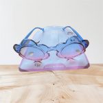 ⁦طقم إكسسوارات بنات أنيق، نظارة شمس بتدرج توكة شعر⁩ - الصورة ⁦2⁩