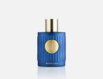 ⁦Khadlaj Azure Velvet, Luxury Perfume, Blue and Gold For Men⁩ - الصورة ⁦2⁩