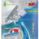 LORD Triple Blade Disposable Razor for Men, Pack of 5