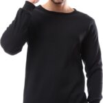 Andora Mens Pique Pattern Slip On Sweatshirt