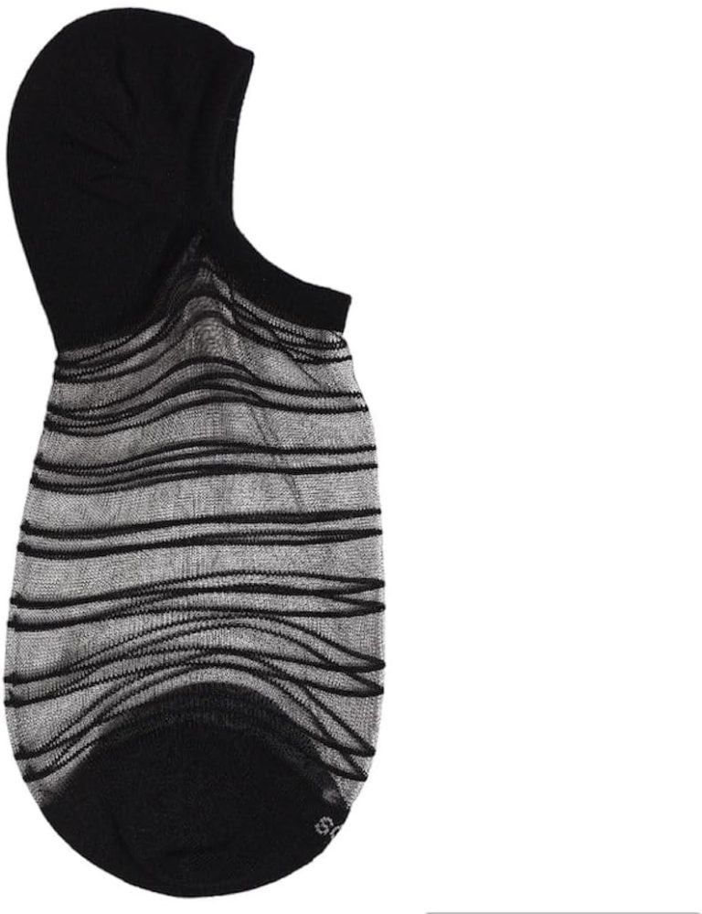 Solo Women Elegant Low Sneaker Pack Of 1 Socks One Size - Black