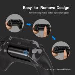 ⁦وحدة بطاريات قابلة لإعادة الشحن لذراع تحكم Xbox S/X/ون/اليت، اكسسوارات ذراع تحكم للعبة Xbox X/S مع شاحن بتقنية الشحن السريع وكابل شحن USB-C بطول 3 م⁩ - الصورة ⁦6⁩