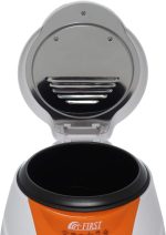 ⁦مقلاة الزيت 1 لتر من فرست وان WDKL-808C ، أبيض برتقالي⁩ - الصورة ⁦2⁩