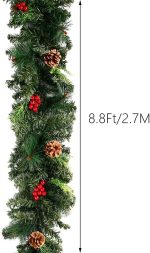 ⁦Wonka GOUKAWADA Felt Christmas Tree for Toddlers, DIY Set, 3.28ft With 32Pcs Detachable Decorations and LED Lights⁩ - الصورة ⁦7⁩