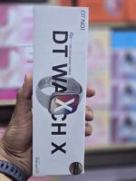 ⁦ساعة ( DT WATCH-X ) دي تي ووتش اكس بتفتح كاميرا التليفون عليها جديدة 2025 سلسلة 10 بألوان مشبعة واضحة - مقاومة للماء- بلوتوث - نظام اللغة العربيه والانجليزيه ولغات اخري -NFC ( اسود )⁩ - الصورة ⁦3⁩