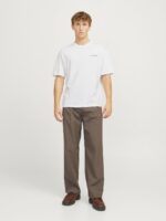 ⁦JACK & JONES Men's Bradley Graphic O-Neck Short-Sleeves T-Shirt (pack of 1)⁩ - الصورة ⁦5⁩