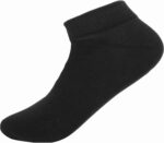 ⁦White Flower Girls Set Of 5 Pieces Ankle Socks Socks⁩ - الصورة ⁦6⁩