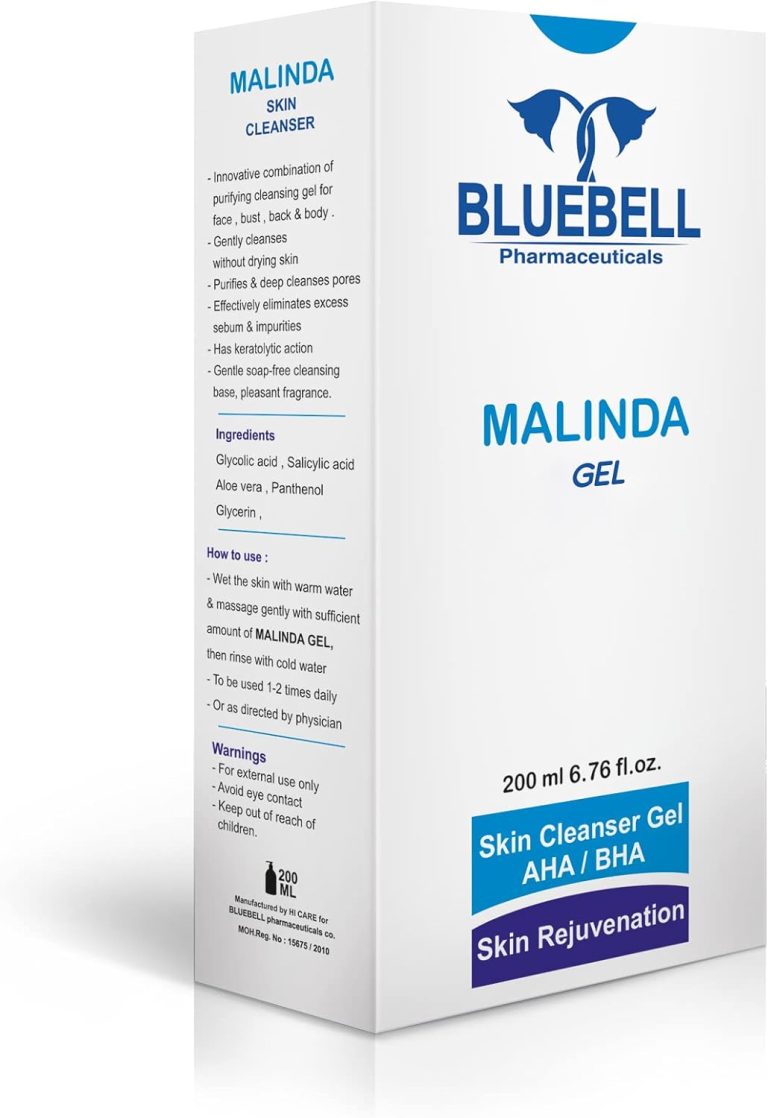 Bluebell Malinda Skin Cleanser Gel AHA/BHA 200 ml