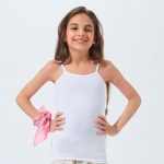 ⁦طقم توب قطن للبنات من قطعتين مسيري⁩ - الصورة ⁦2⁩