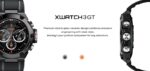 ⁦ساعة انفنيكس XWatch3GT- XW3GT الذكية: مقاومة للماء بتصنيف IP68، شاشة HD كبيرة للغاية 1.54 انش، 123 وضع رياضي، دعم مكالمات بلوتوث، مراقبة الصحة وتتبع اللياقة البدنية، سوارين، ضمان لمدة عام⁩ - الصورة ⁦5⁩